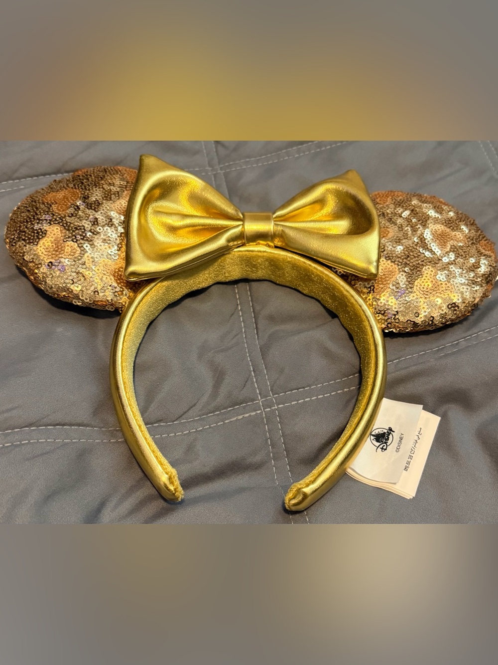 Disney GOLD Mickey Ears!